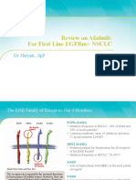 Review On Afatinib: For First Line Egfrm+ NSCLC: Dr. Haryati, SPP