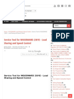 Service Tool For WOODWARD 2301E - Load Sharing and Speed Control - Blog - Teknisi