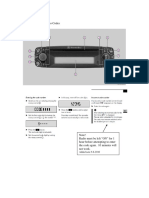 Entering Mercedes Radio Codes: Added Note 9-8-2010
