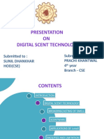 Presentation ON Digital Scent Technology