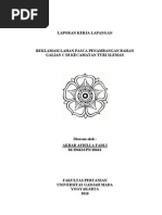 Download Laporan Kerja Lapangan Reklamasi Bahan Galian C Pasir  Akbar AF by Akbar Afdilla Fadli SN53062070 doc pdf