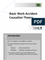 Basic Work Accident Causation Theory