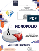 Monopolio y Competencia Monopolistica