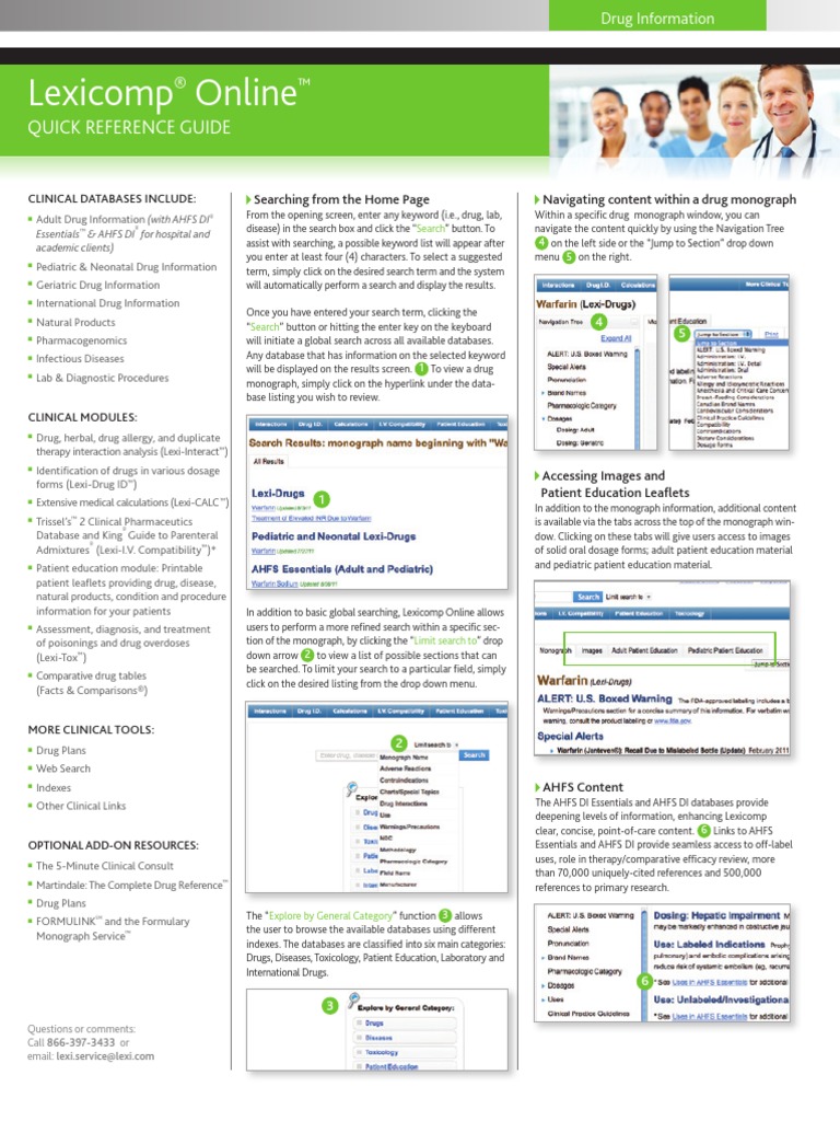 Online Quick Reference Guide PDF Prescription Drugs