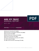 ARK ETF Trust Annual Report
