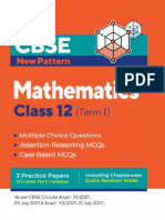 Arihant Mathematics Class 12 Term 1 - WWW - jeebOOKS.in