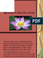 METODA FLORII DE LOTUS