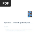 MyBatis 3 Migrations