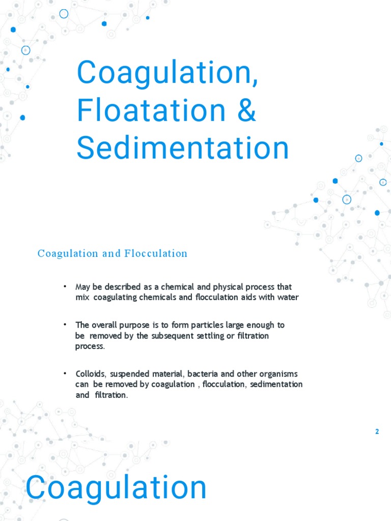 Coagulation and Flocculation in Water Treatment | PDF | Water ...