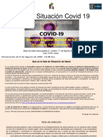 Covid 19 - Diresaica - 11 08 2020