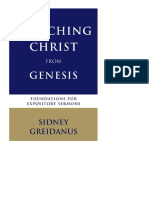Predicando a Cristo Desde El Génesis - Sidney Greidanus