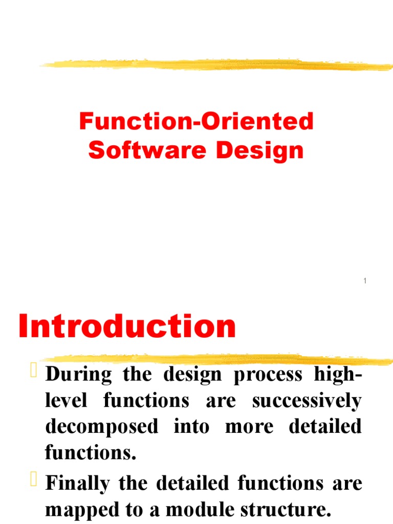 6.function Oriented Software Design and DFD | PDF | Computing ...