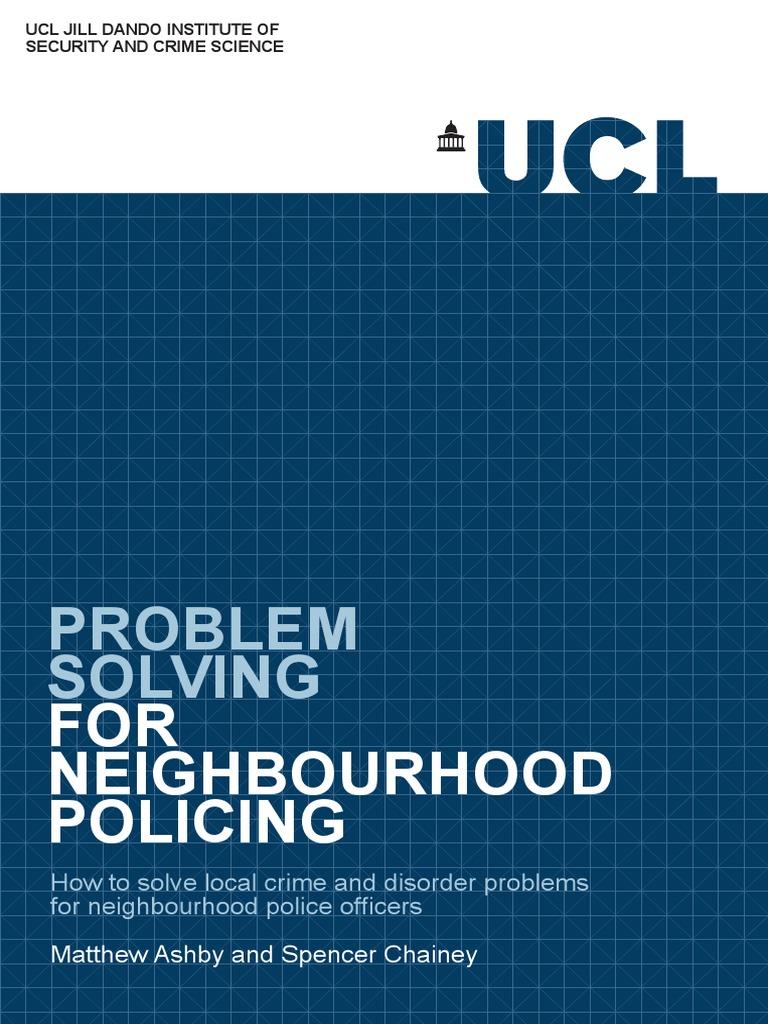 Problem Solving in Neighbourhood Policing | PDF | Crimes | Crime & Violence