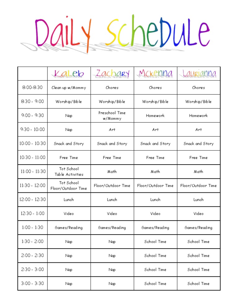 kids-daily-schedule