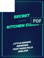 Secret Kitchen Cures