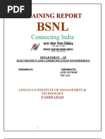 BSNL Training Report