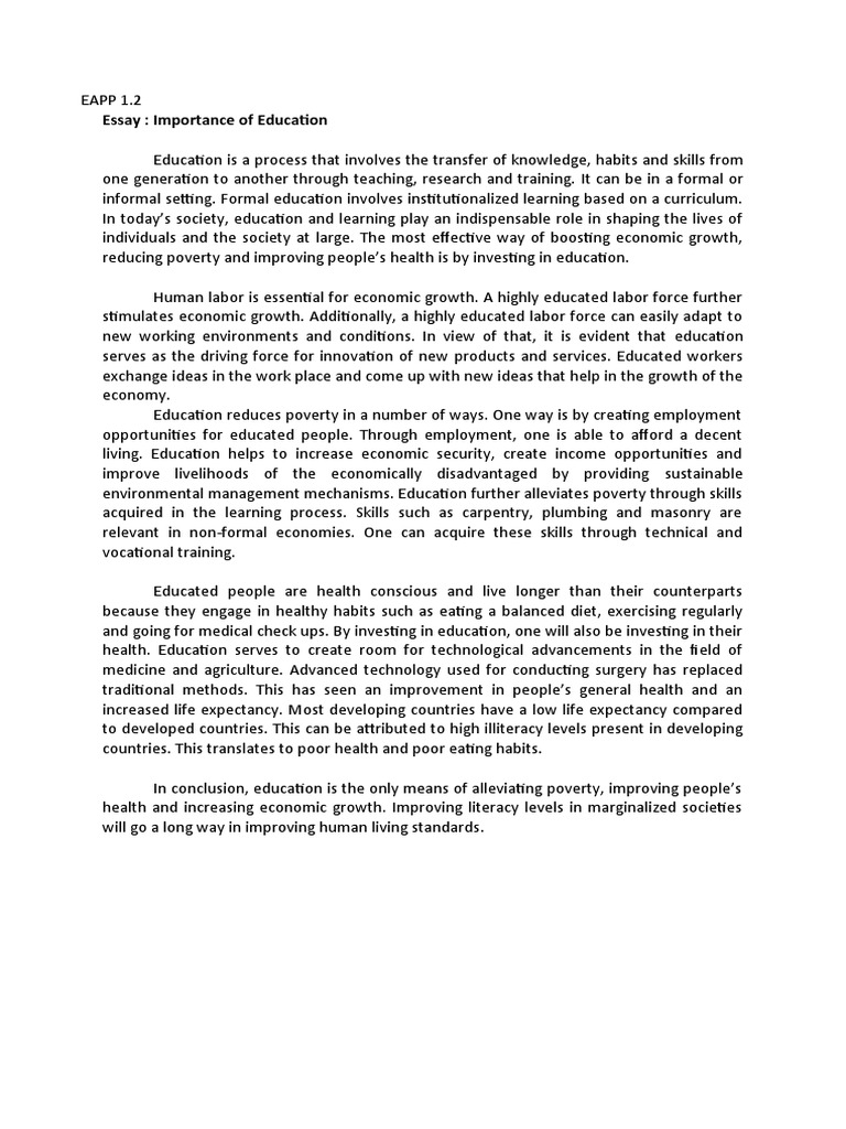 Eapp 1.2 Reading Material 1 | PDF | Economic Growth | Poverty Reduction