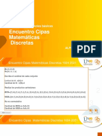 Encuentro Cipas 1 Matemátcas Discretas 16 09 2021