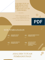 KLMPK 2 Analisi Tujuan, Strategi, Perencanaan Pembangunan Di Indonesia