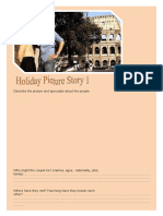 Holiday Picture Story 1 Fun Activities Games Picture Description Exercises - 56014