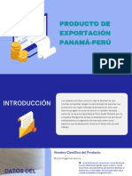 PPT PRODUCTO DE EX PANAMA-PERU