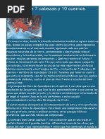 La Bestia de 7 Cabezas y 10 Cuernos