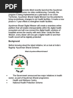 Ayushman Bharat Detailed Explanation