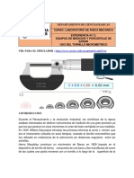 Guia 2. Equipos de Mediciones y Porcentajes de Error Tornillo