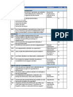 Cuestionario - Checklist de Auditoría