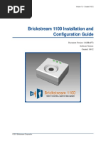 Brickstream1100 UserGuide 1.0