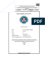Analisa Alkalinity, TDS Dan TSS: Disusun Oleh