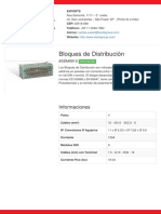 Barrajes - Bloques de Distribución - SDM9915