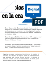 Negocios en La Era Digital