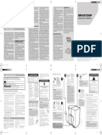 Termos de garantia e descarte de eletrodomésticos