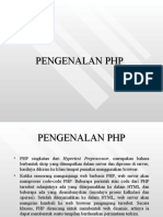 Pert-01 PENGENALAN PHP