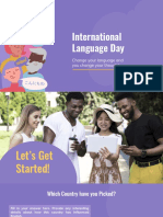 Language Day Homework