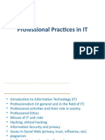 Professional Practices in IT