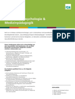 Factsheets - Bachelor of Arts B A Gesundheitspsychologie Und Medizinpaedagogik 8