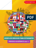 Portafolio Área de Inglés 2021 - 1