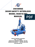 MANUAL - Door Safety Lock Model 00A01A-DIS - February 15, 2013