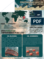 Poster Studi Kasus Pencemaran Minyak Laut Lepas Cilacap