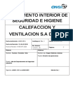 Reglamento de seguridad e higiene industrial