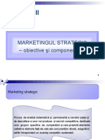 Cap. II Marketingul Strategic - Obiective Si Componente