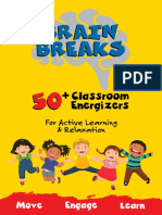 DOCUMENT 50 Classroom Energizers For Active Learning