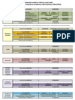 2021 Calendario Campus Virtual 2021 2022