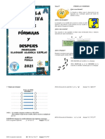 V Tema # FORMULAS Y DESPEJES+1RO