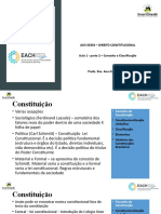 Constitucionalização simbólica e efeitos sociais da legislação constitucional