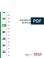 B2 First - FCE Instruções Invigilator - Setembro - 2021