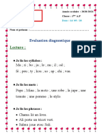 Evaluation Diag 5