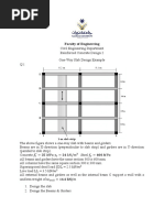 One-Way Slab Design Example